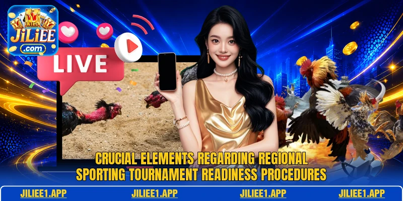 Crucial elements regarding regional sporting tournament readiness procedures