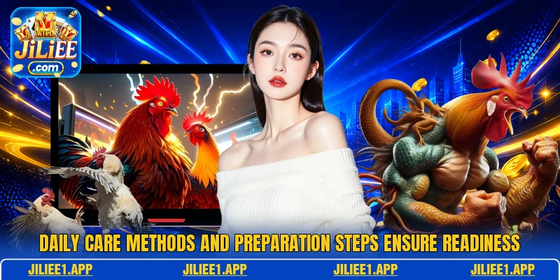 Daily care methods and preparation steps ensure readiness