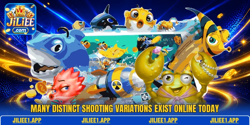 Many distinct shooting variations exist online today