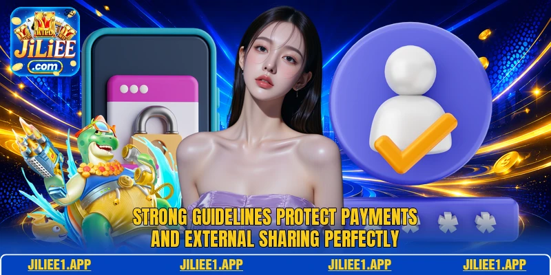Strong guidelines protect payments and external sharing perfectly